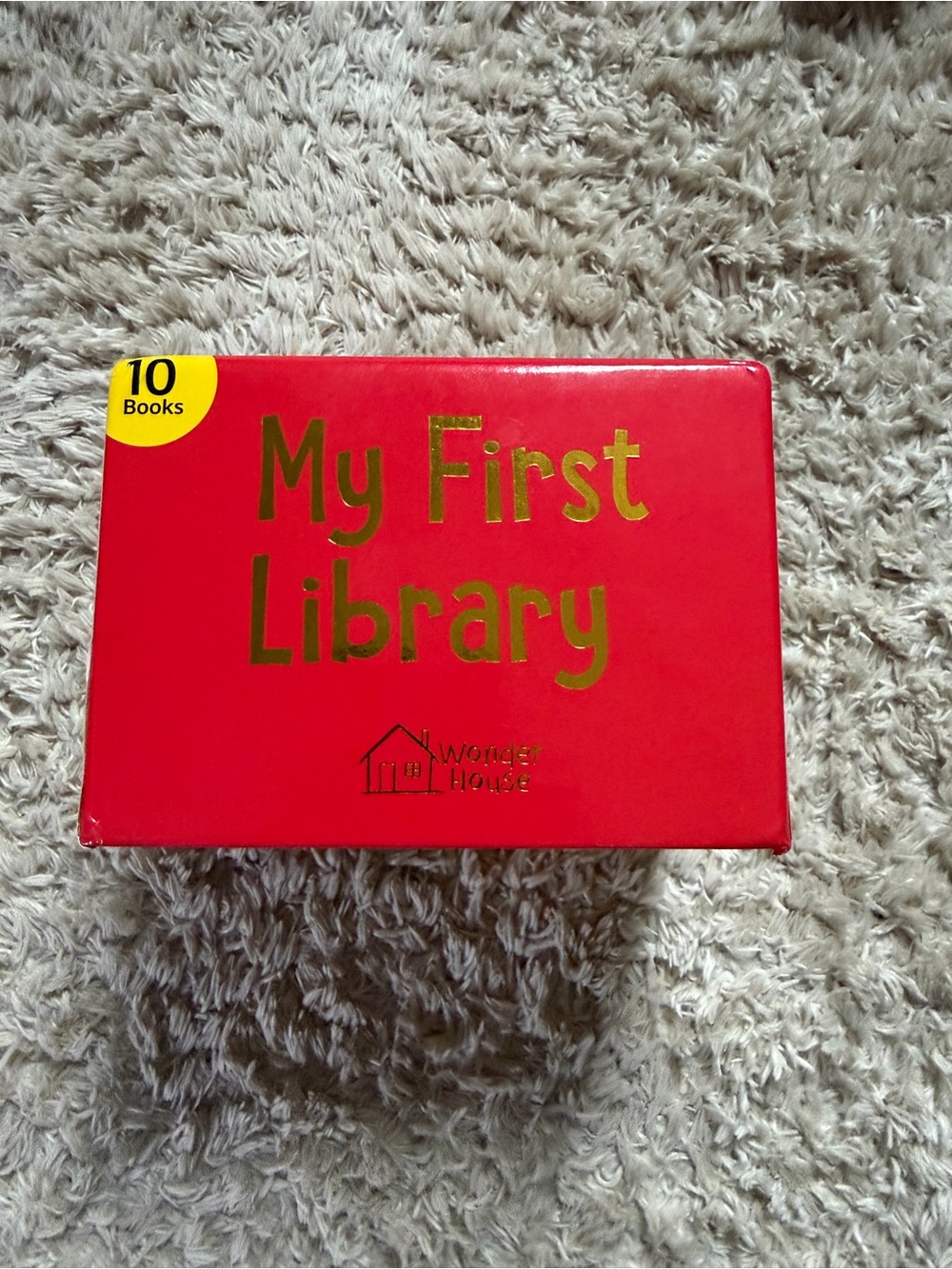 My First Library - Red Board Book Set (10 Books)